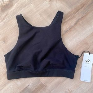 Alo High Neck Racer Back Bra
